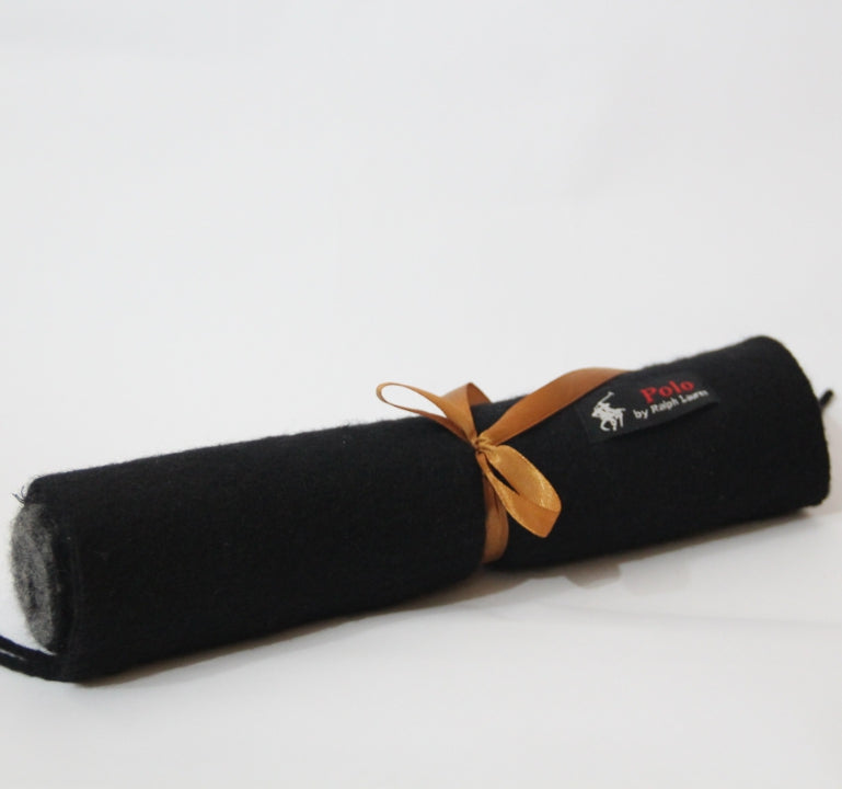 Black and Grey Muffler