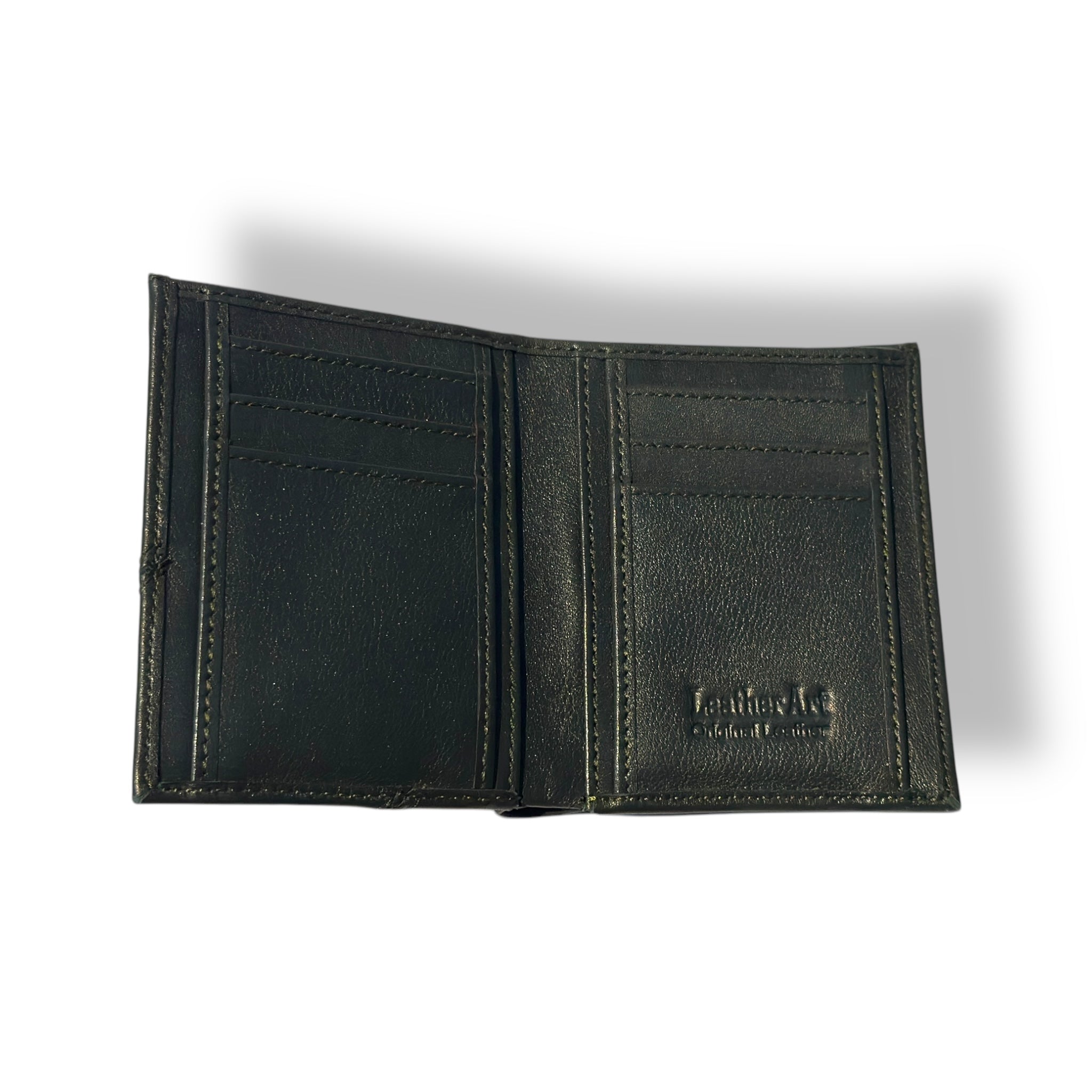 Black Leather Cardholder Wallet