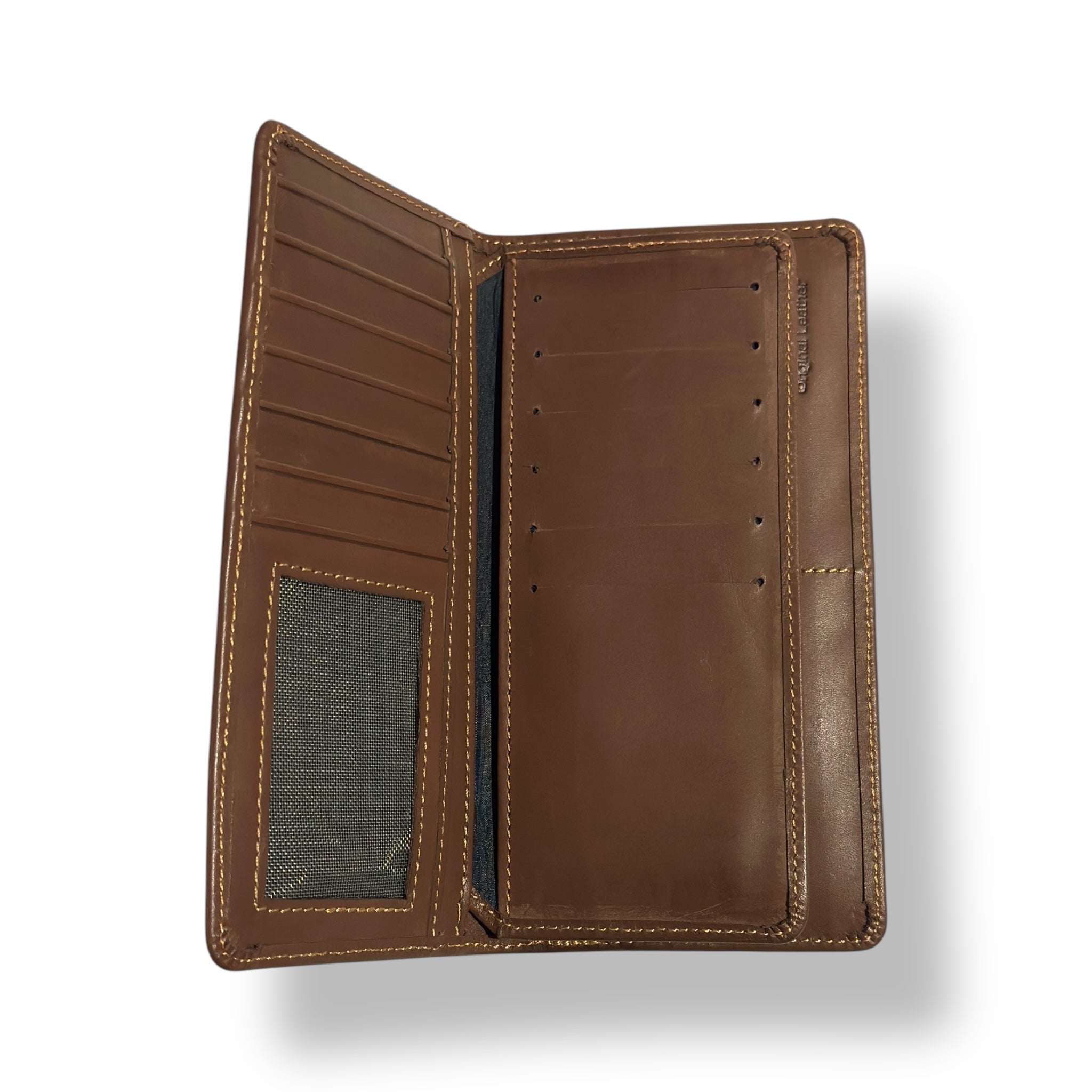 Minimalist Tan Leather Wallet
